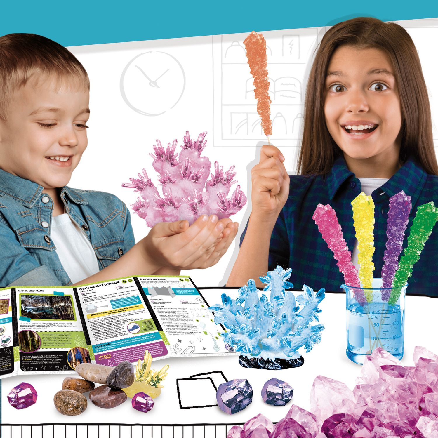 I'm a genius scienza pocket la scienza dei cristalli - LISCIANI