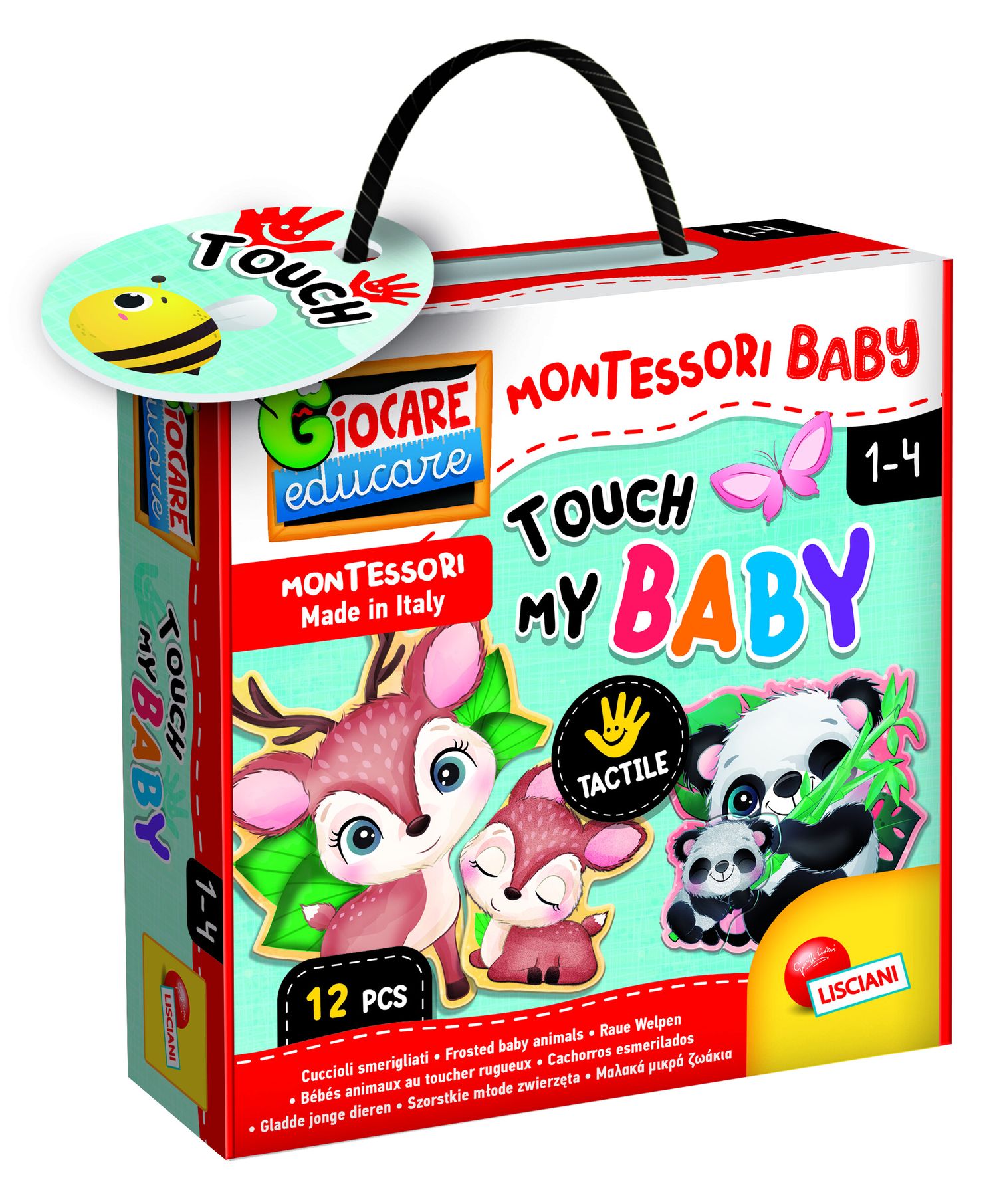 Montessori baby touch my baby - LISCIANI