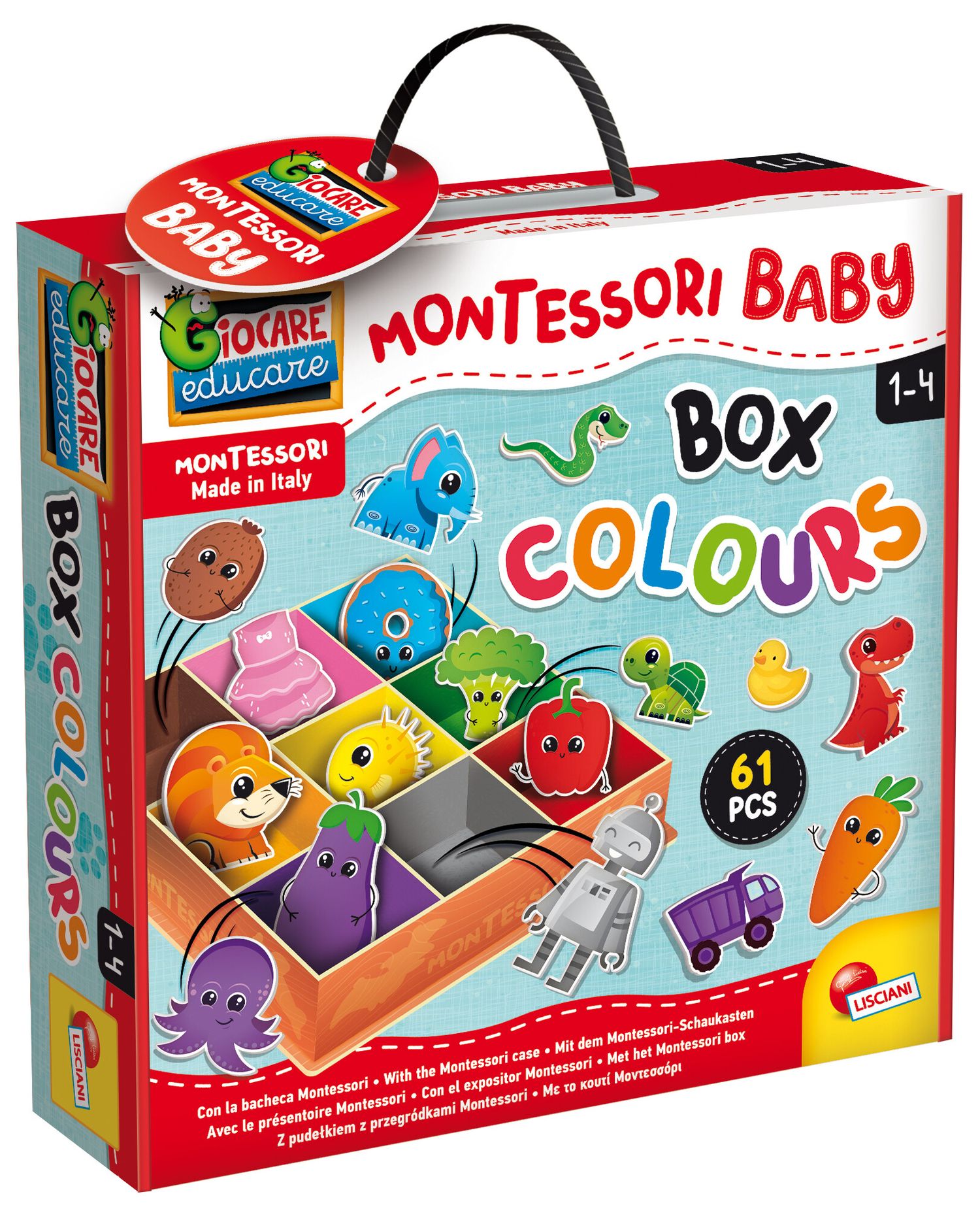 Montessori baby box colours - LISCIANI