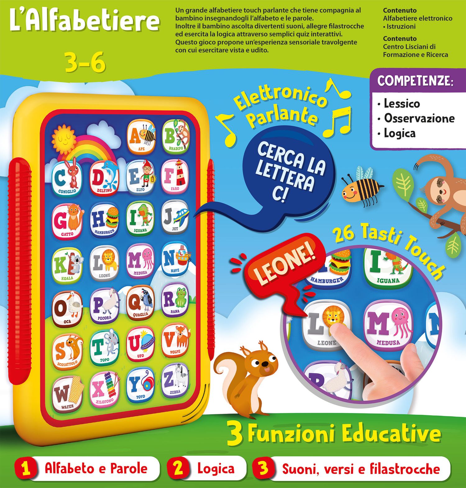 Carotina l' alfabetiere - LISCIANI