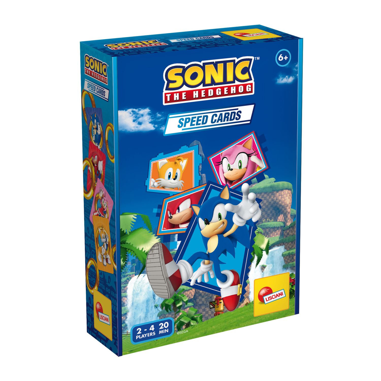 Sonic cards games - LISCIANI, Sonic