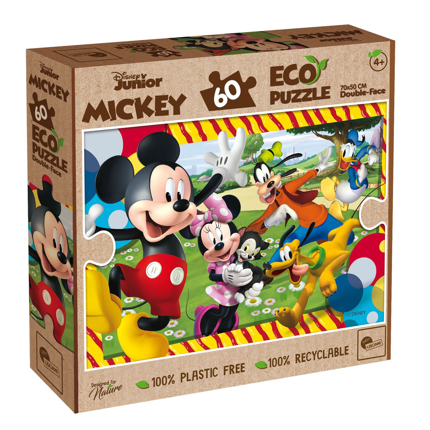 Disney eco-puzzle df mickey mouse 60 - LISCIANI, Disney, Mickey Mouse