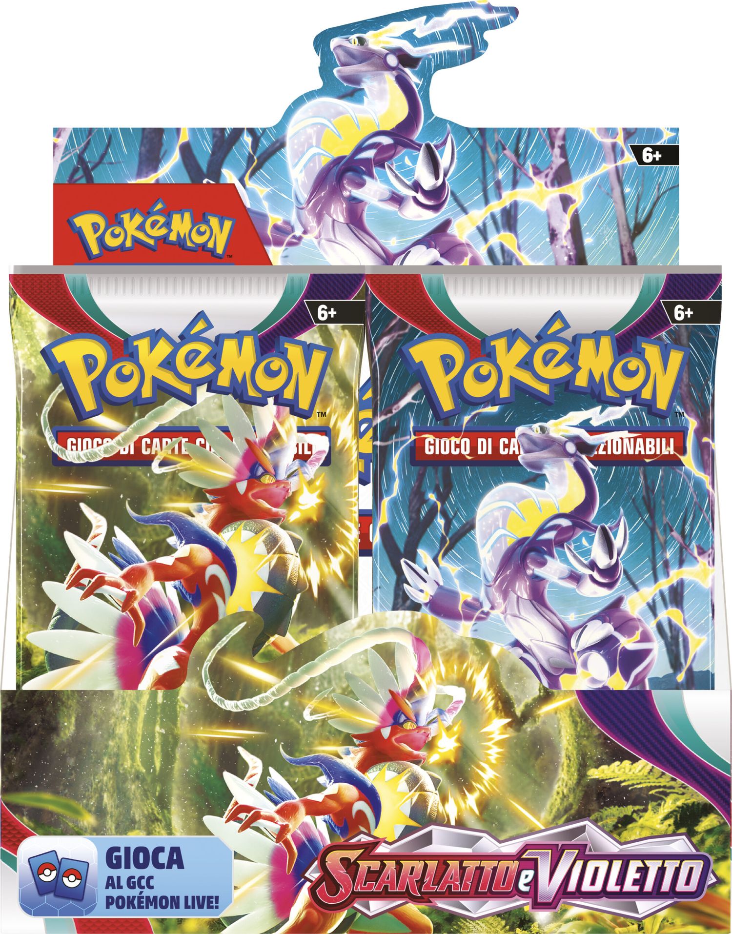 Pokemon scarlatto e violetto busta 10 carte - POKEMON