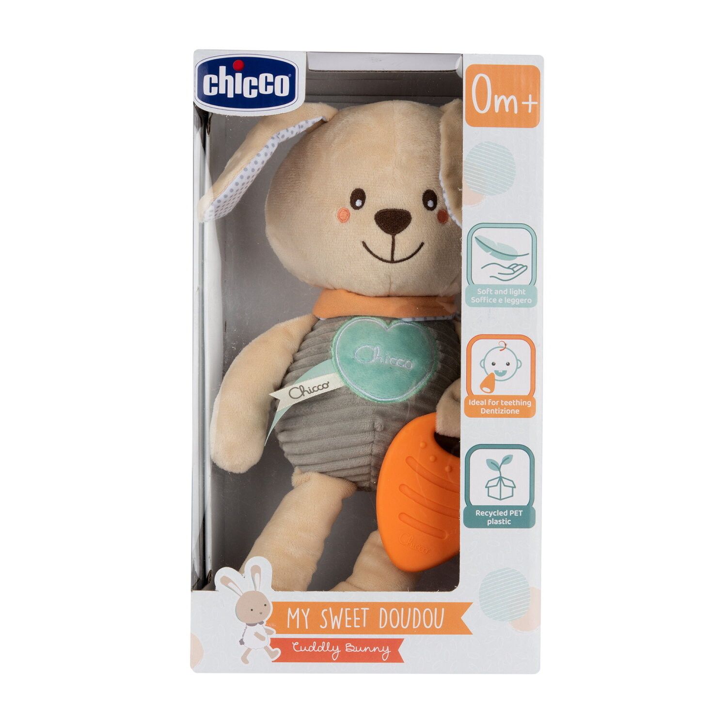 Chicco - coniglietto coccolone, my sweet dou dou 0m+ - Chicco