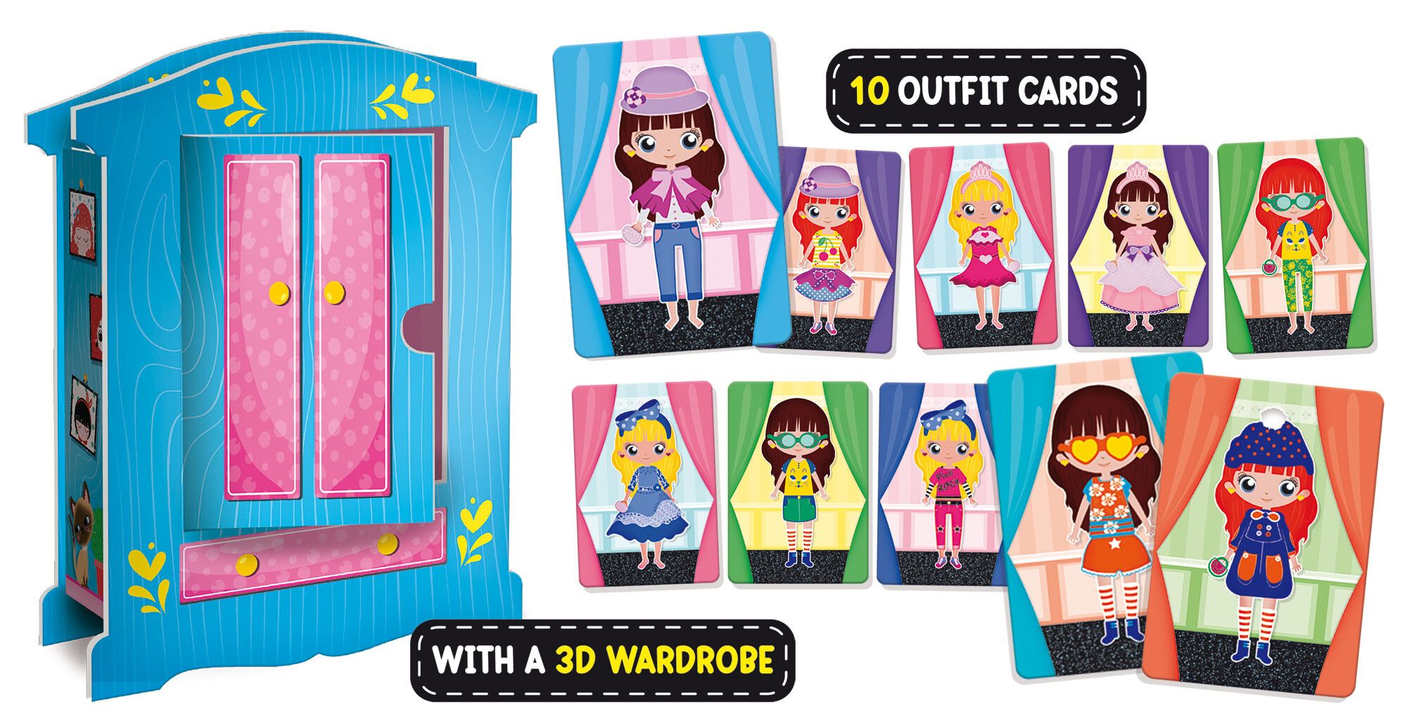 Montessori baby legno magnetic fashion doll - LISCIANI