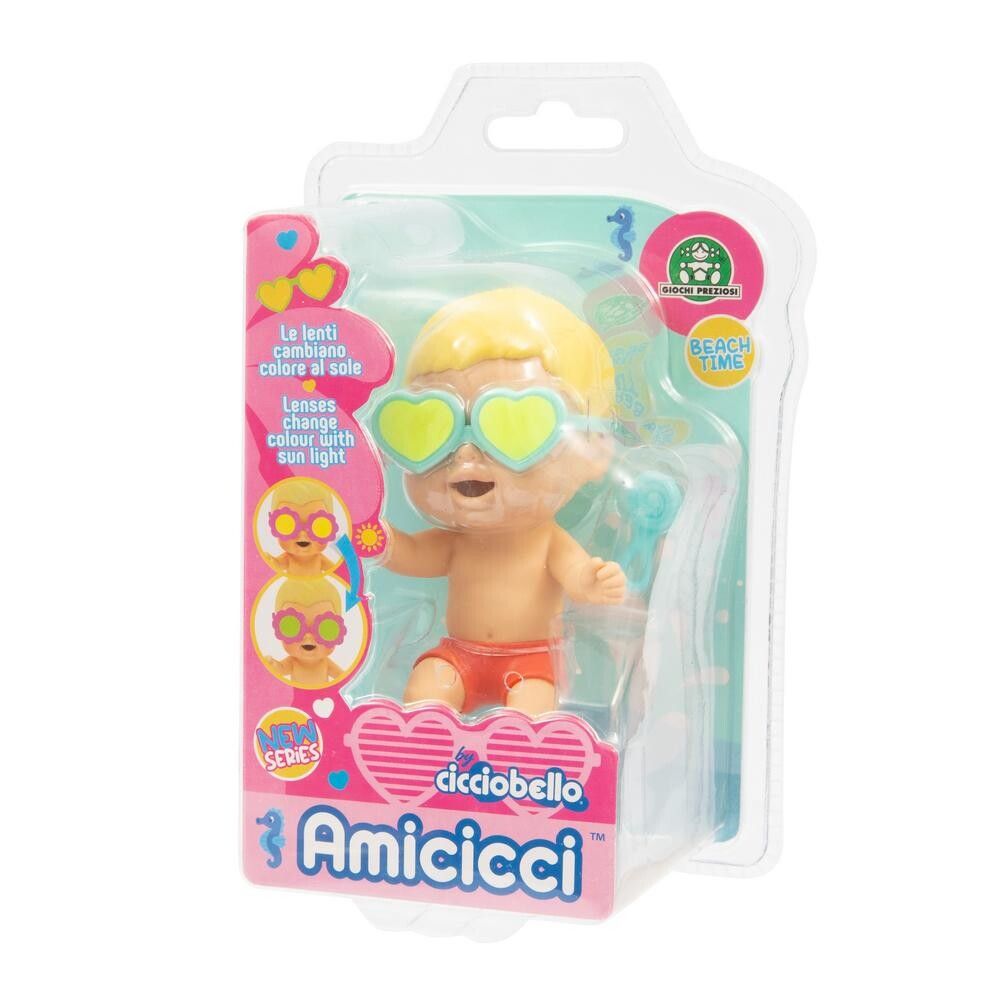 Cicciobello amicicci beach ciccio ha gli occhiali con lenti che cambiano colore quando sono esposti al sole - CICCIOBELLO AMICICCI, GIOCHI PREZIOSI