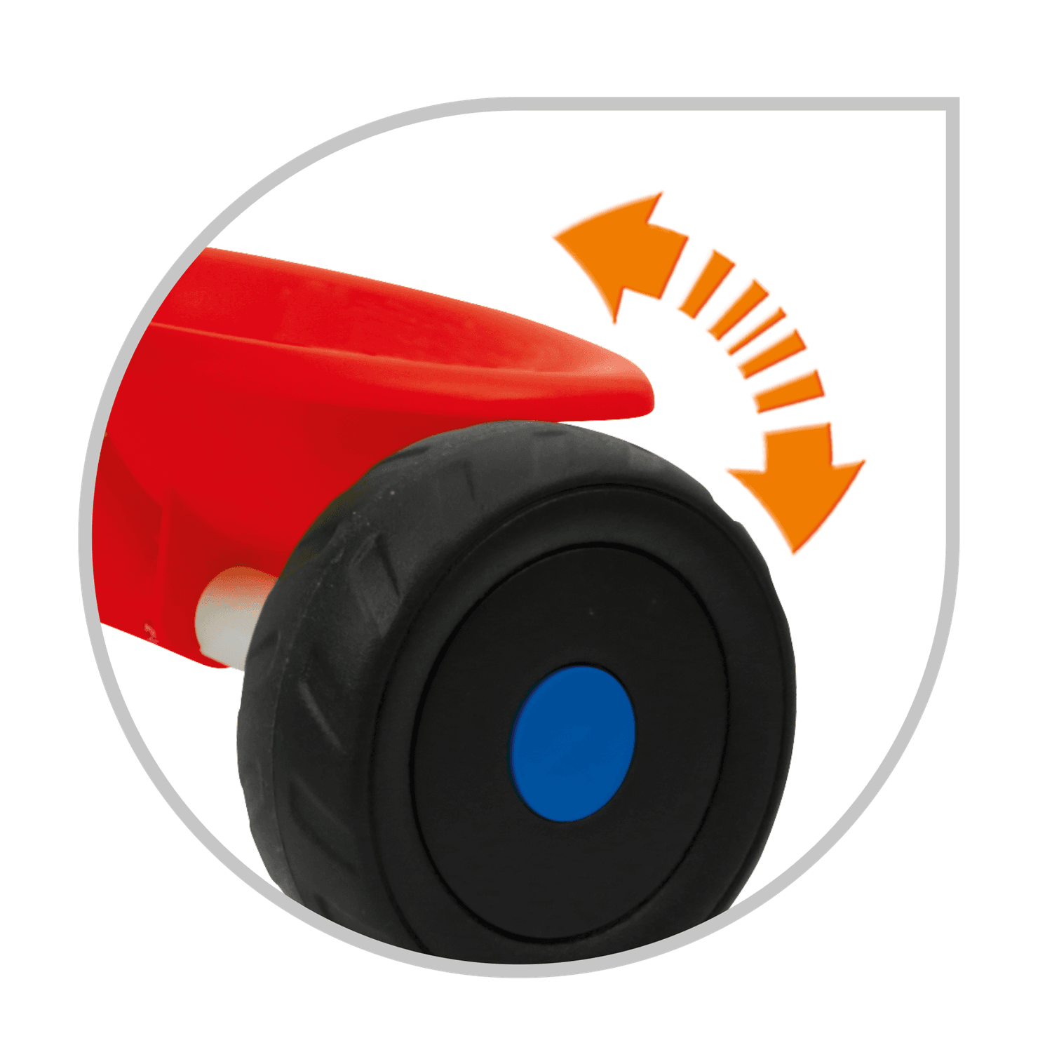 Triciclo regolabile con ruote libere e maniglione per bambini dai 10 mesi | cestino inclinabile, capote parasole e massimo di 20kg - SUN&SPORT