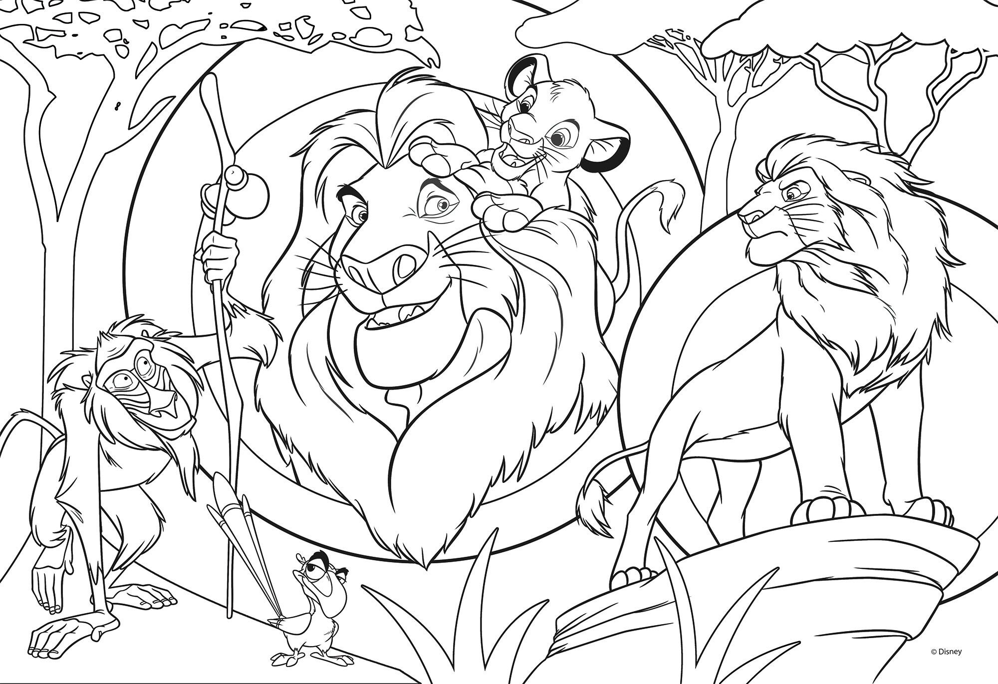 Disney eco-puzzle df lion king 24 - LISCIANI, Disney