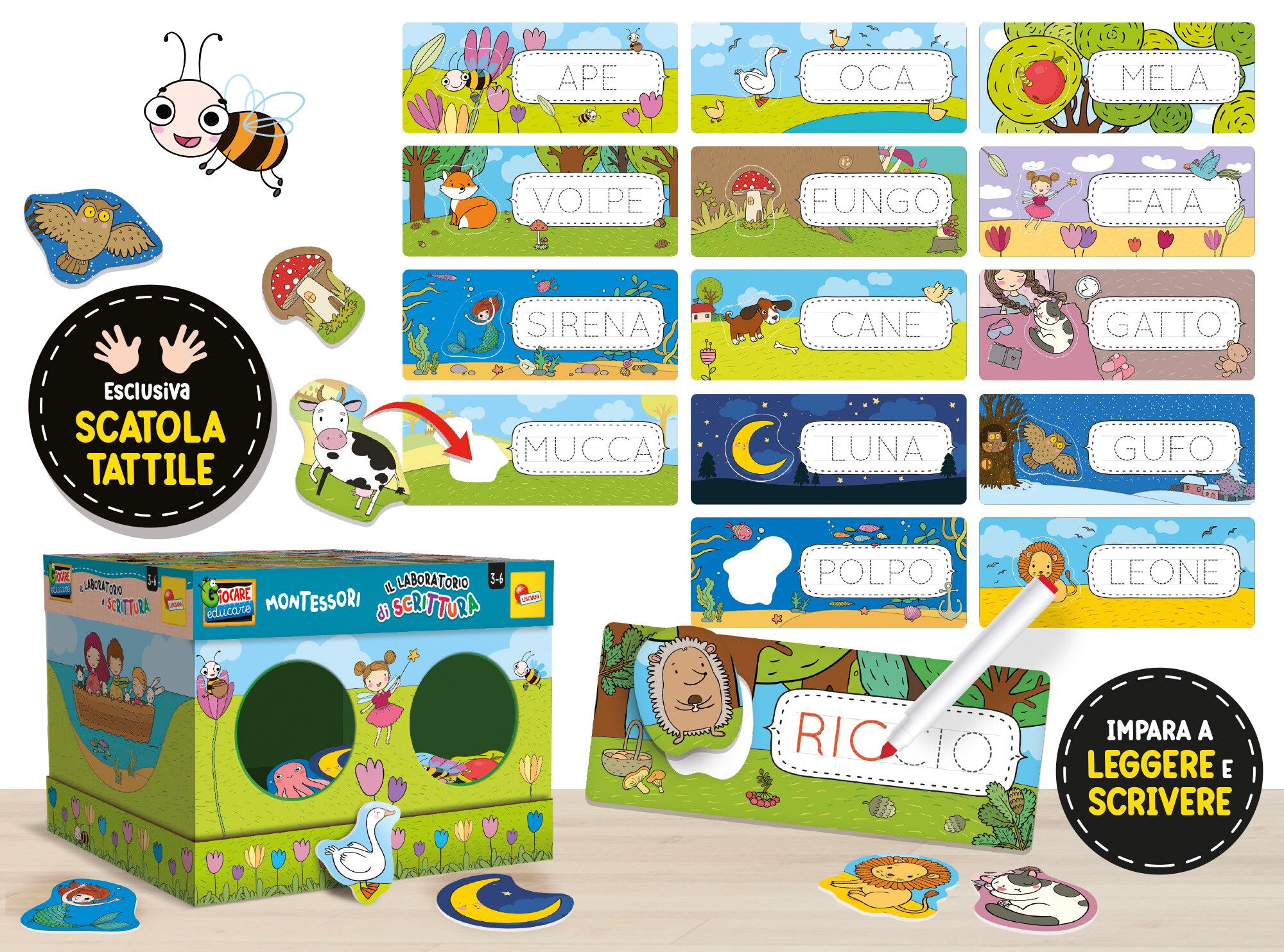 Montessori il laboratorio di scrittura - LISCIANI