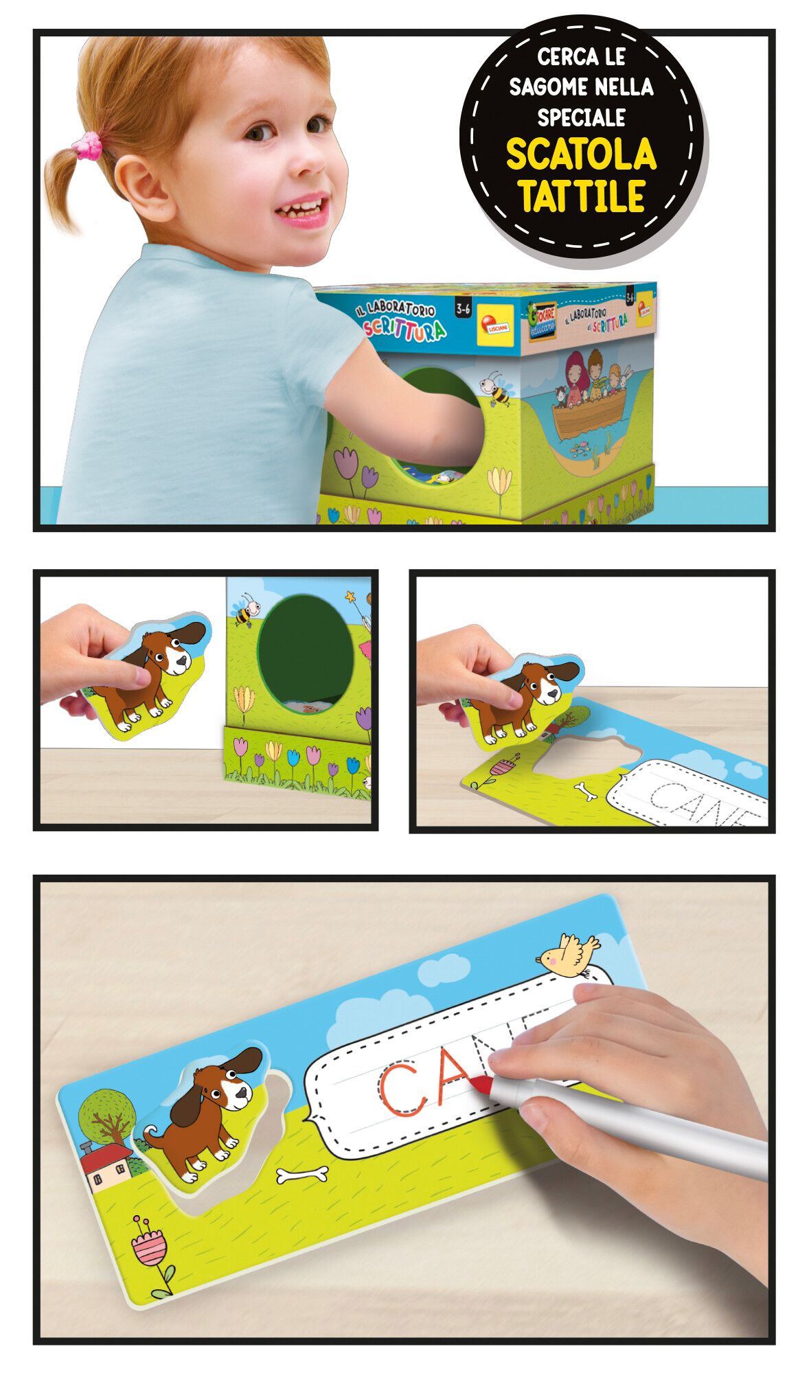 Montessori il laboratorio di scrittura - LISCIANI