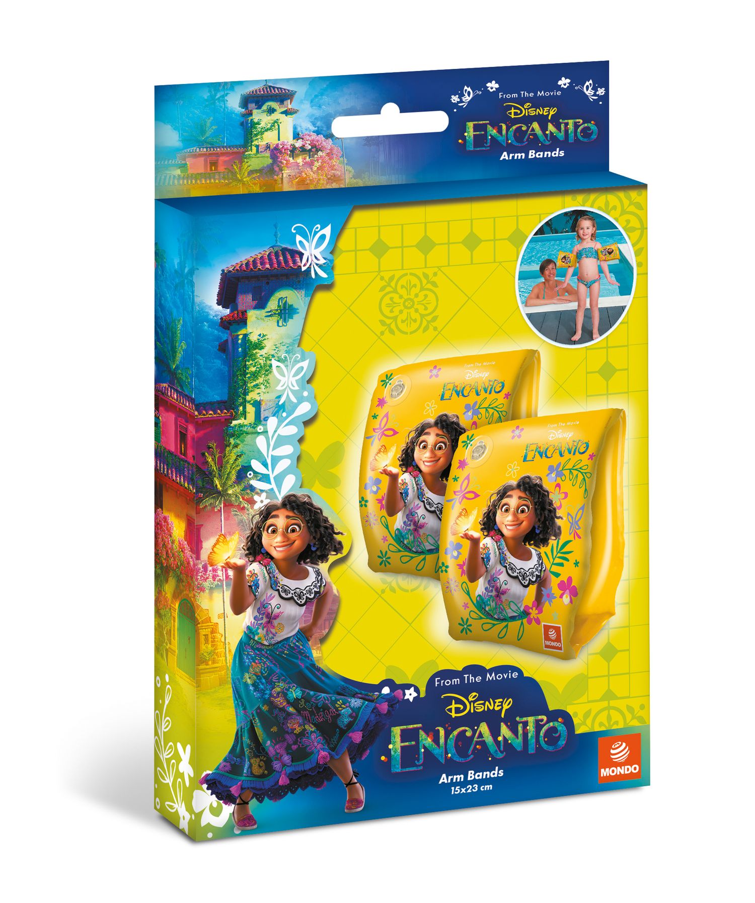 Braccioli gonfiabili encanto per bambini. utilizzo in mare/piscina - DISNEY PRINCESS, ENCANTO