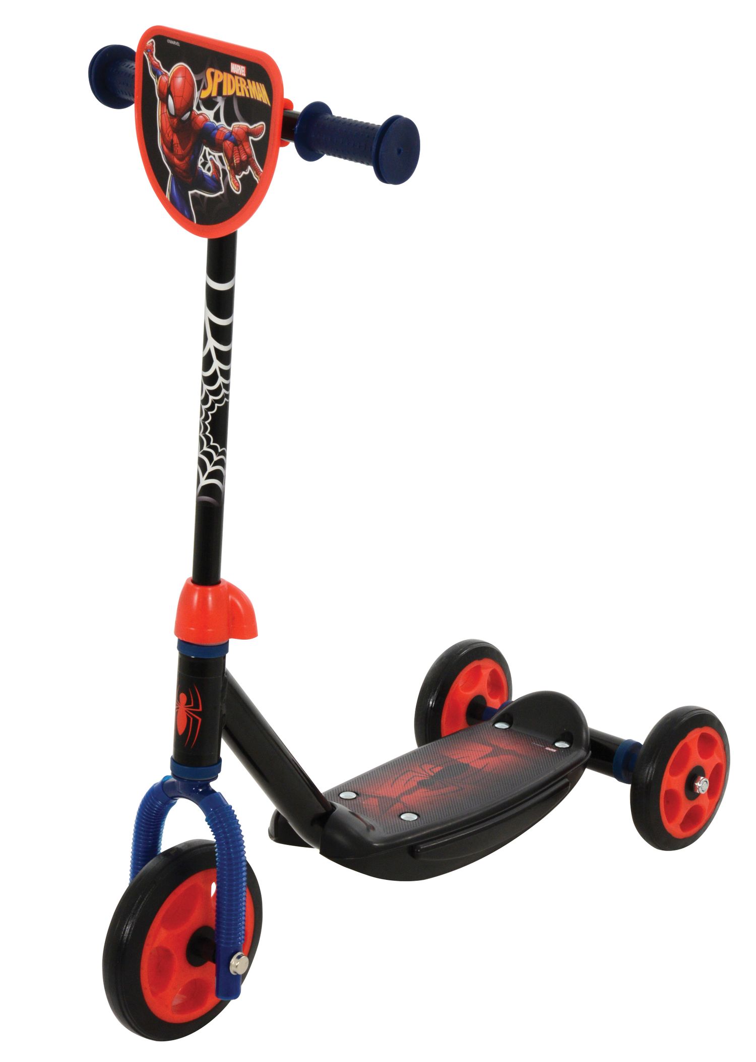Monopattino 3 ruote spiderman per bambini da 3 a 6 anni - Spiderman