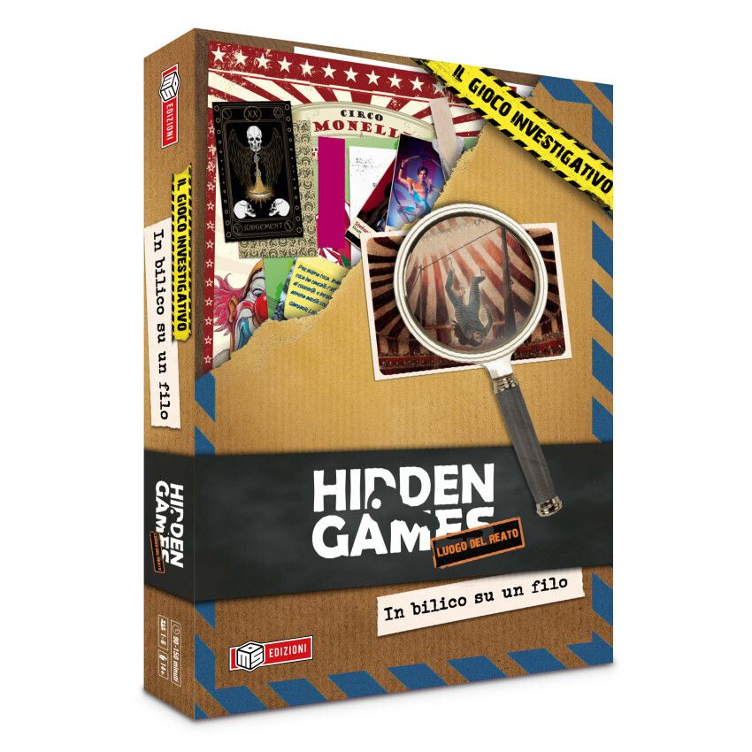 Hidden games - luogo del reato - in bilico su un filo - ms edizioni - MAGIC STORE