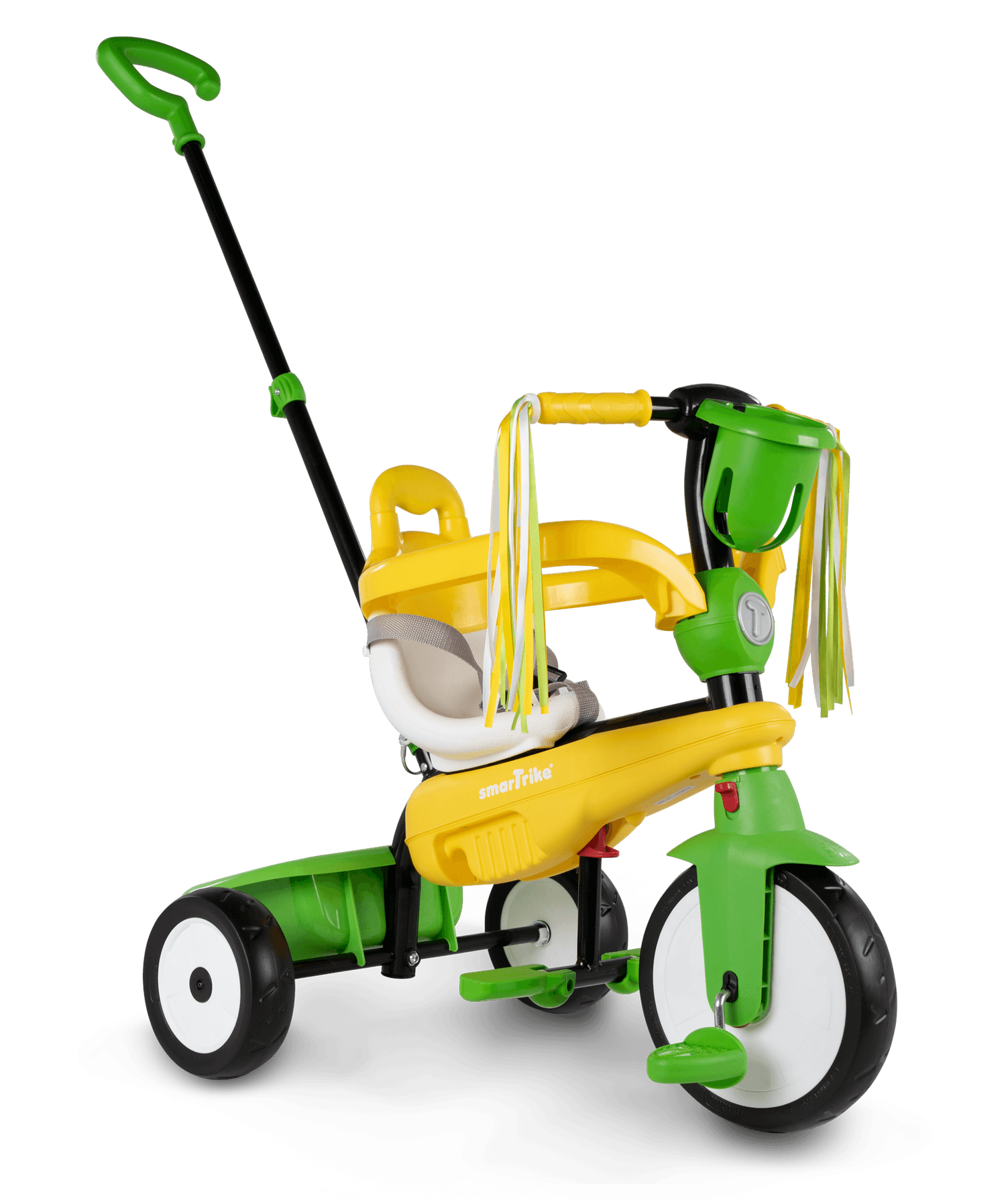 Triciclo 3in1 smartrike breeze, ideale da 15 a 36 mesi, sistema di guida touch steering, ammortizzatori brevettati per il massimo comfort - versione dinosauro - SMART TRIKE, SUN&SPORT