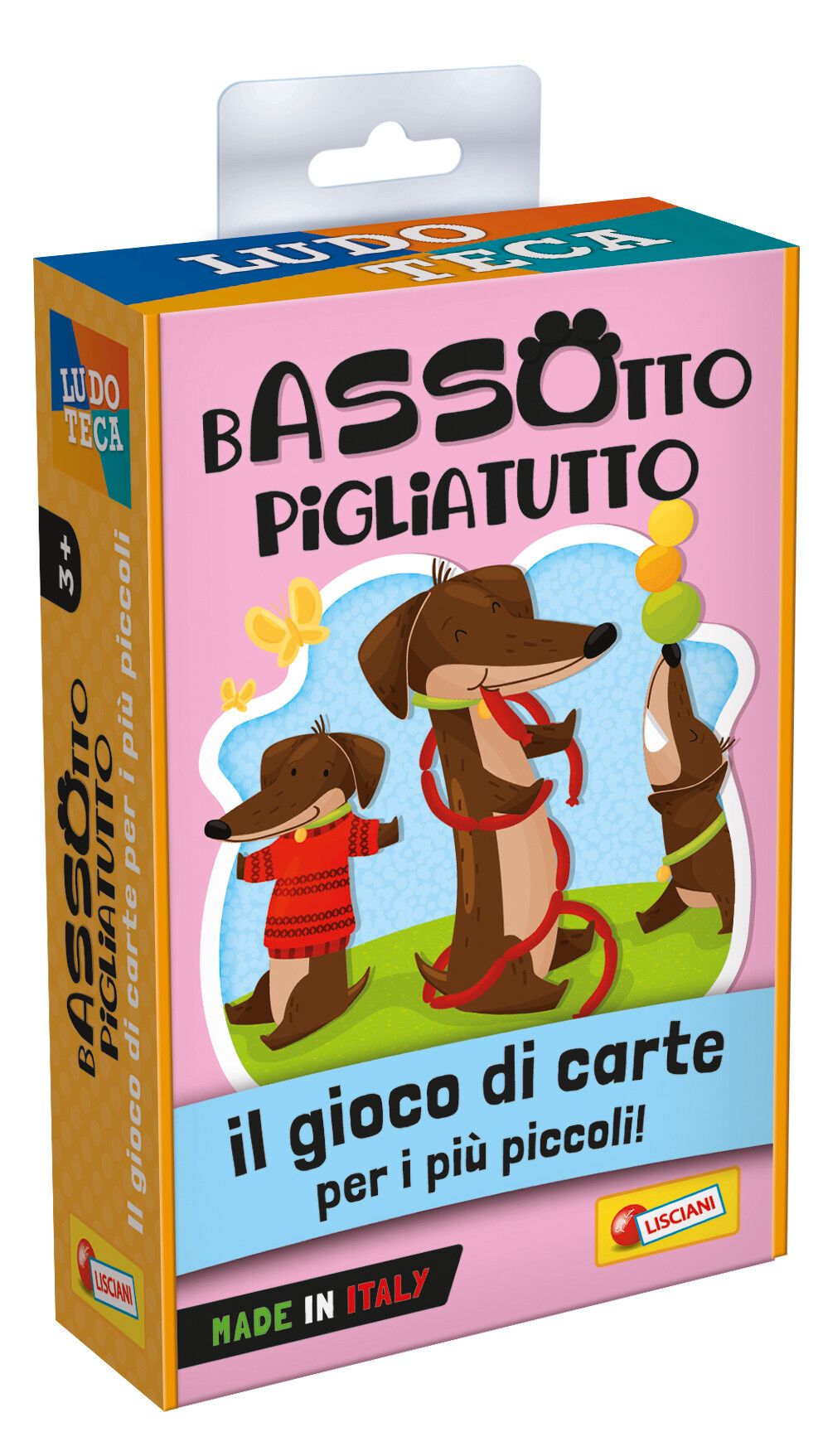 Ludoteca le carte dei bambini bassotto pigliatutto - LISCIANI
