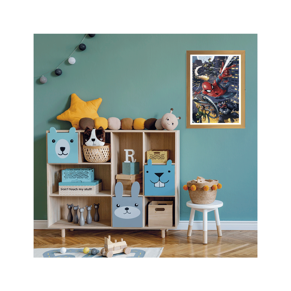 Clementoni supercolor puzzle - marvel spiderman - 180 pezzi, puzzle bambini 7 anni - CLEMENTONI