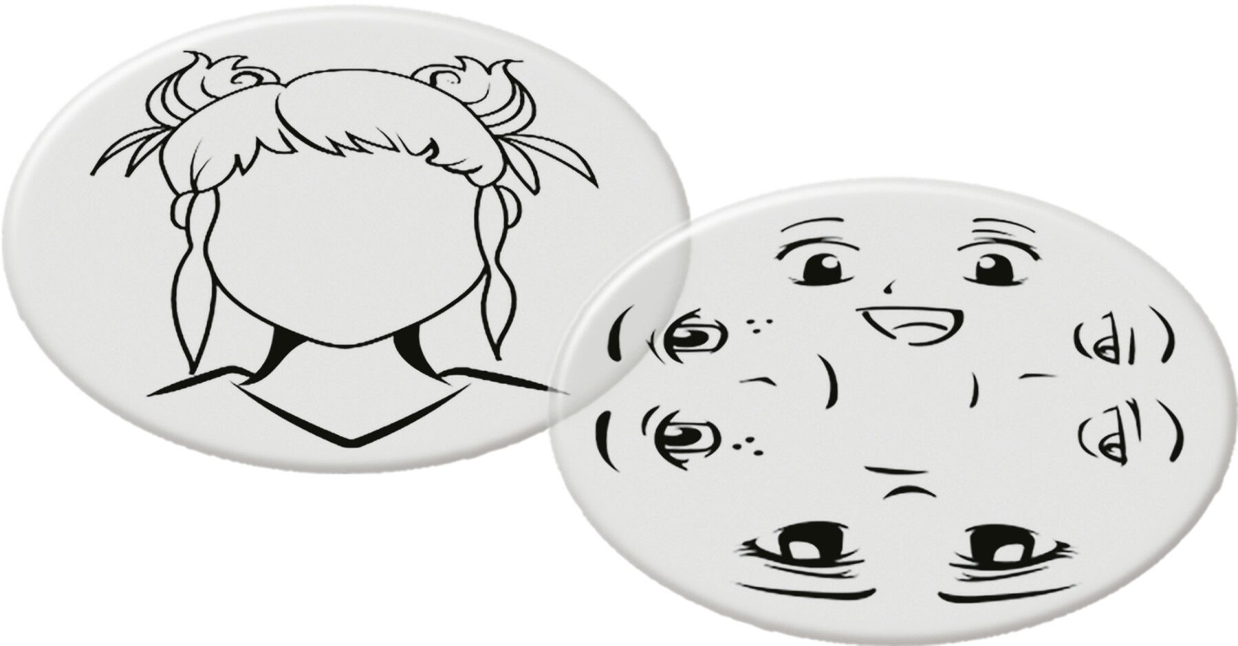 Ravensburger - xoomi midi manga style, tavolo da disegno portatile con proiettore luminoso, 30 motivi illustrati, compatibile con xoomi maxi e midi,  6+ anni - RAVENSBURGER