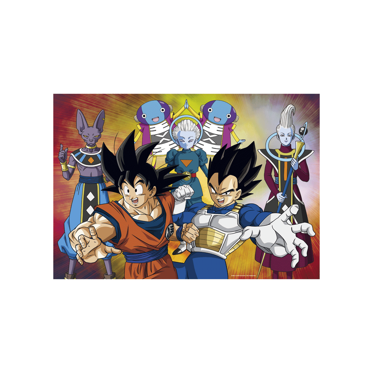 Clementoni puzzle anime - dragonball - 500 pezzi, puzzle adulti - CLEMENTONI