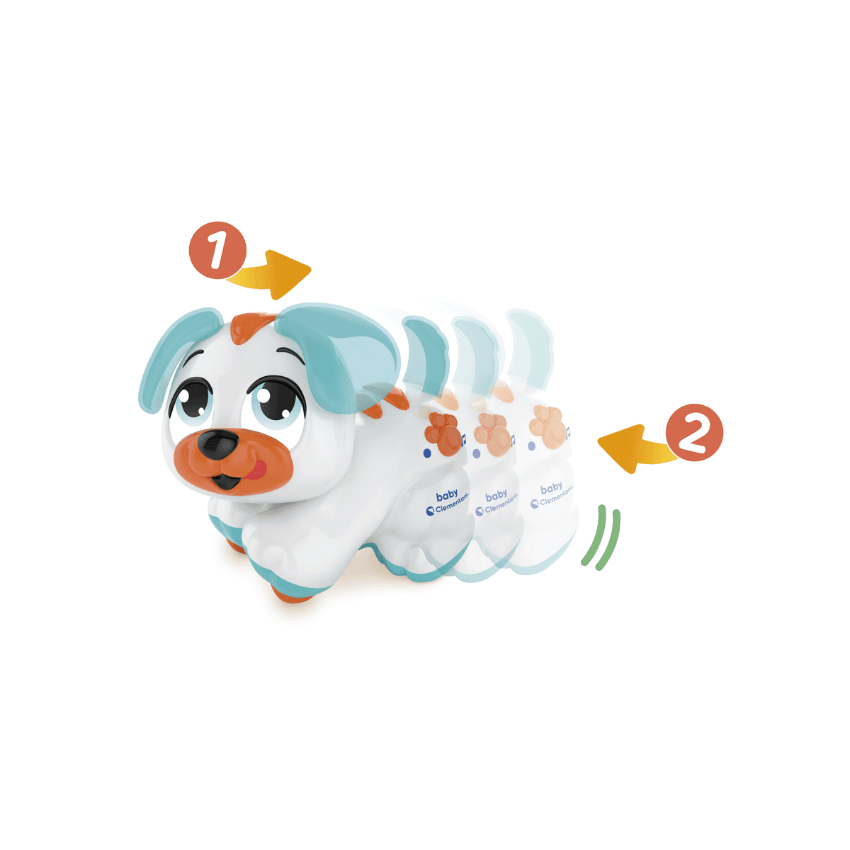 Baby clementoni - cagnolino cercacoccole, gioco prima infanzia - BABY CLEMENTONI
