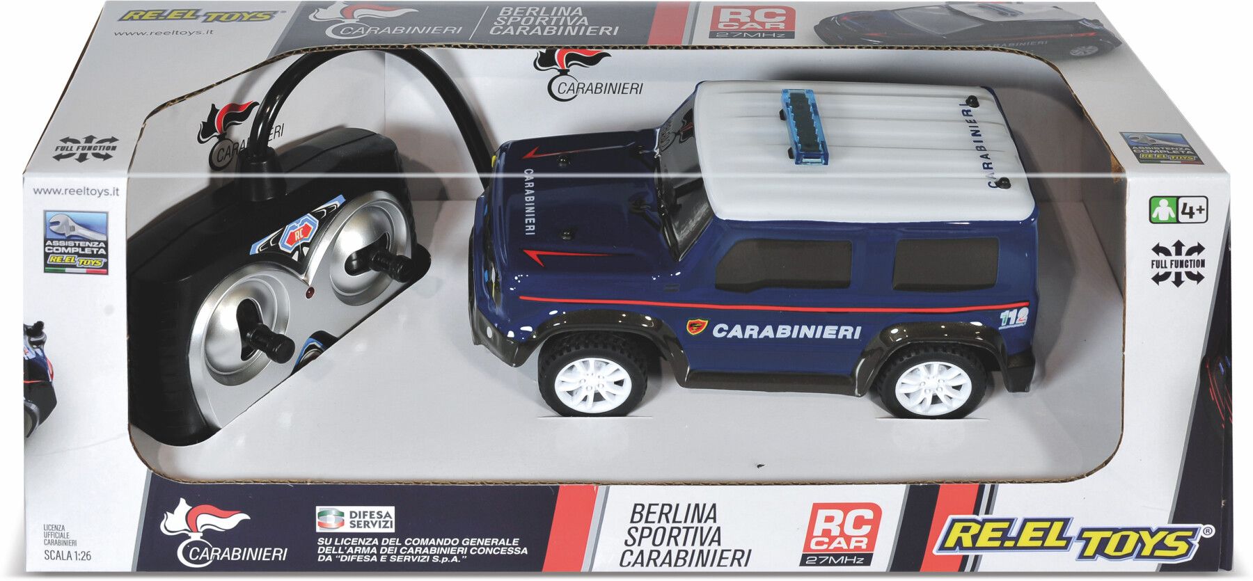 Fuoristrada carabinieri radiocomandato a controllo completo - CARABINIERI