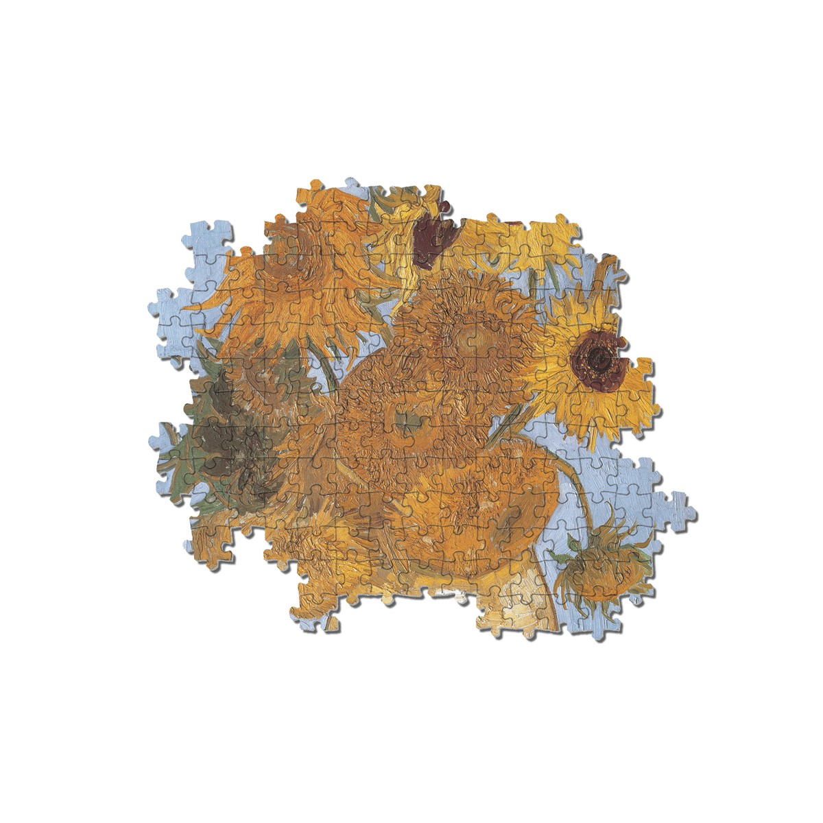Clementoni puzzle museum collection - van gogh, "sunflowers" - 1000 pezzi, puzzle adulti - CLEMENTONI