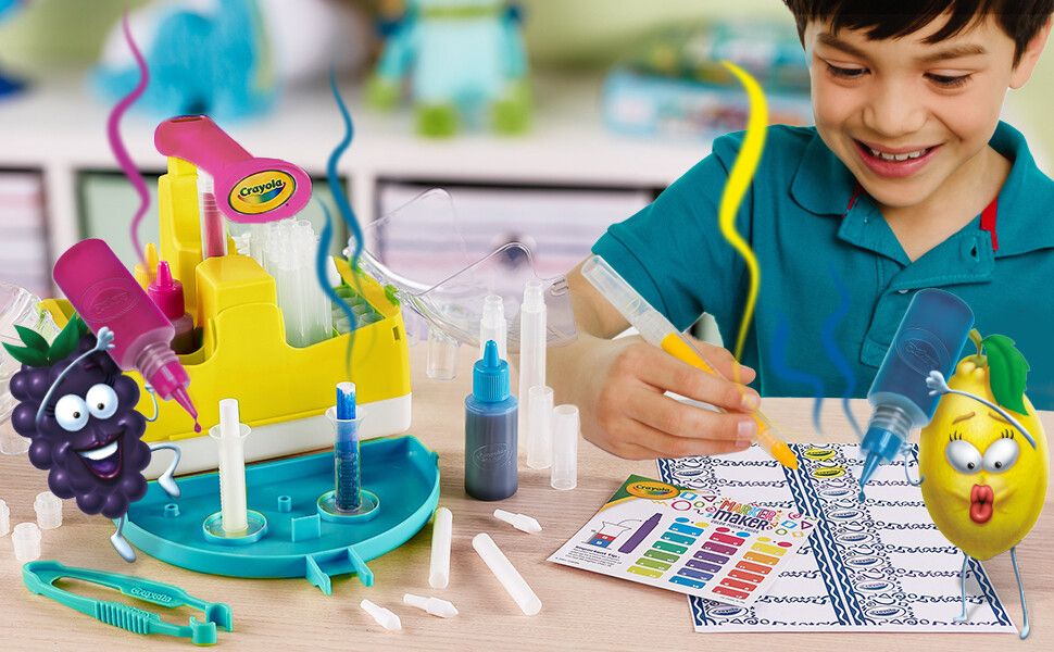 Crayola - laboratorio dei pennarelli profumelli - neon edition - crea i tuoi pennarelli! inventa i tuoi colori! - CRAYOLA