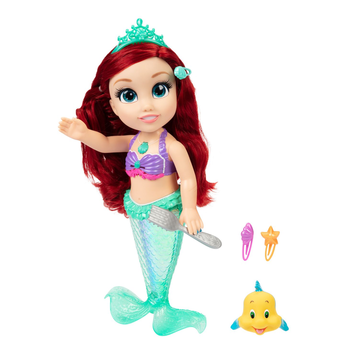 Disney princess ariel. bambola da 38 cm che canta proprio come nel film - DISNEY PRINCESS