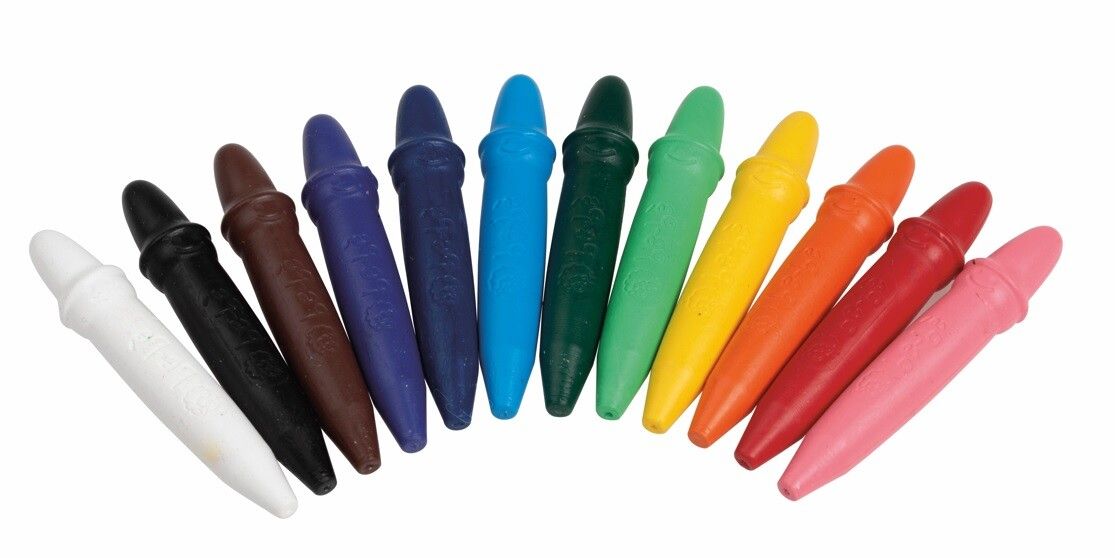 Giotto bebe' - barattolo 12 superpastelloni a cera ideali per i più piccoli - GIOTTO