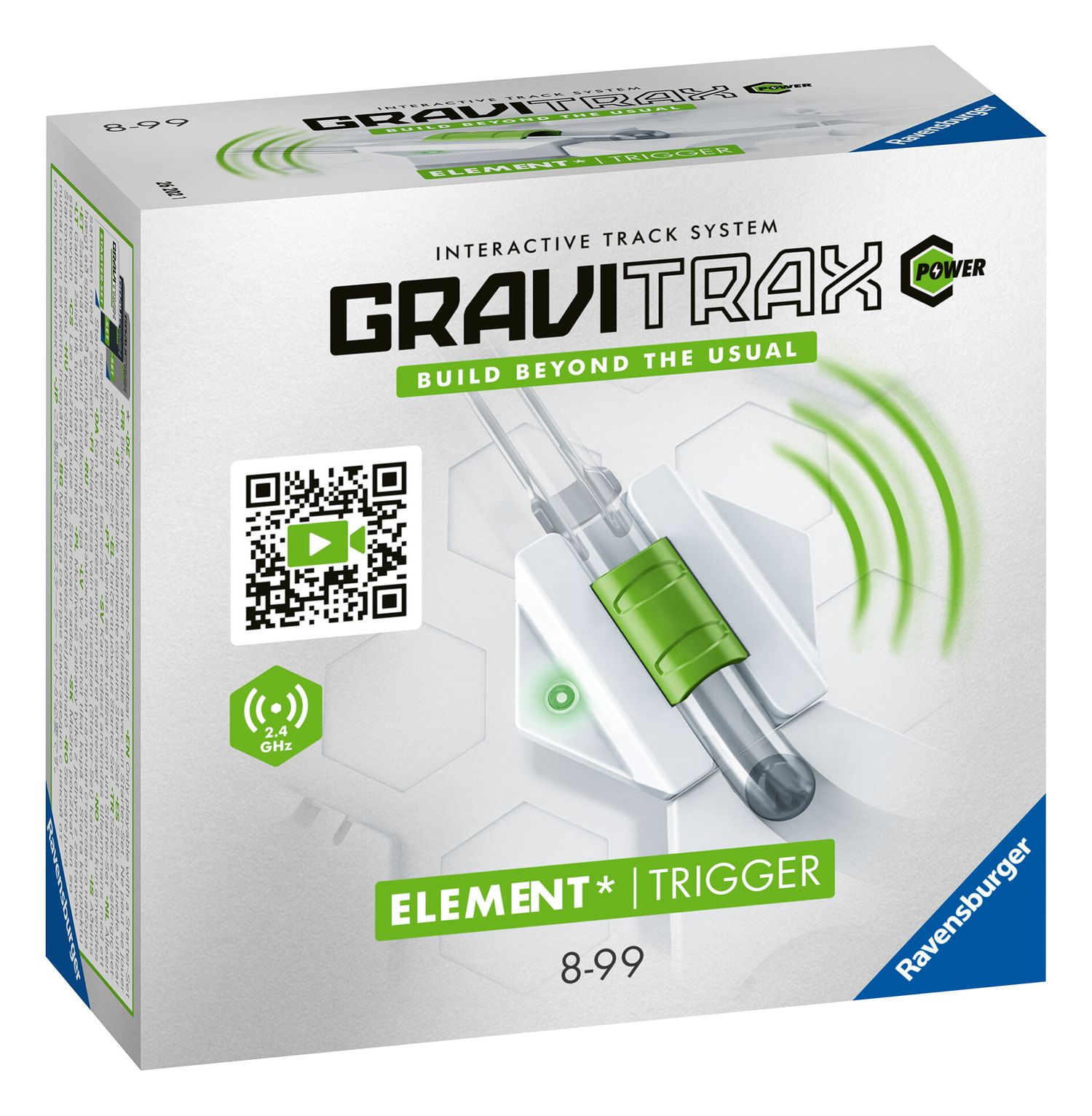 Ravensburger gravitrax power element trigger, gioco innovativo ed educativo stem, 8+ anni, estensione - GRAVITRAX