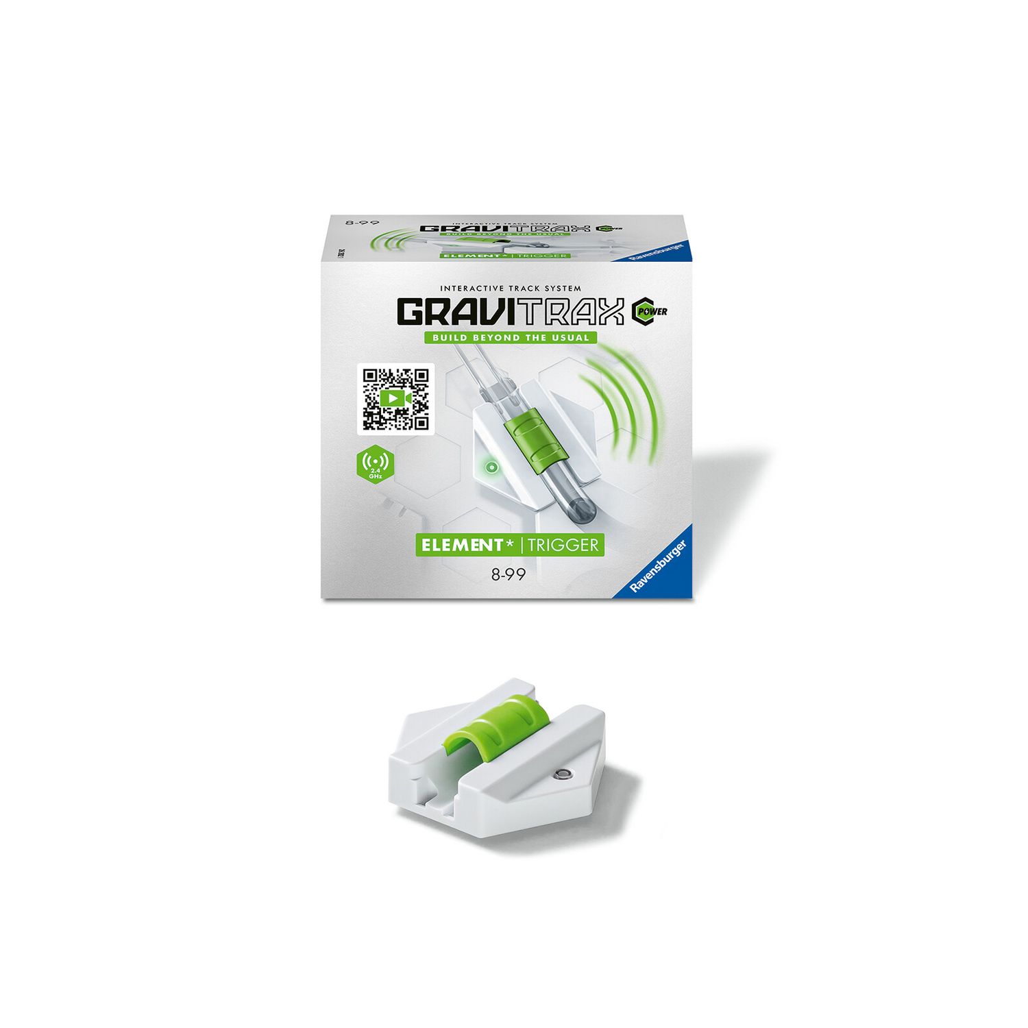 Ravensburger gravitrax power element trigger, gioco innovativo ed educativo stem, 8+ anni, estensione - GRAVITRAX