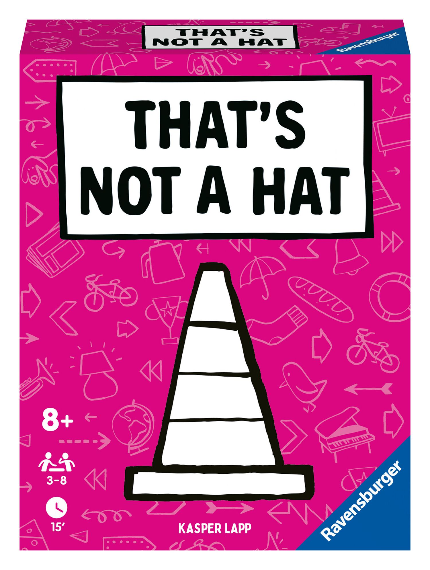 Ravensburger - that's not a hat, gioco di carte per tutta la famiglia, 8+ anni - RAVENSBURGER
