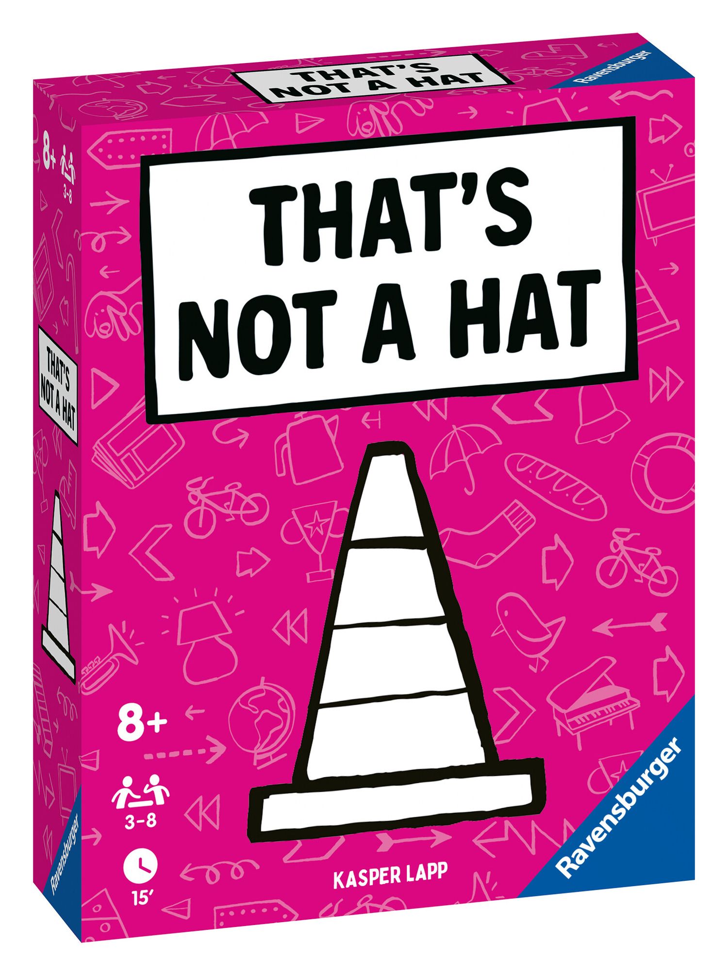 Ravensburger - that's not a hat, gioco di carte per tutta la famiglia, 8+ anni - RAVENSBURGER