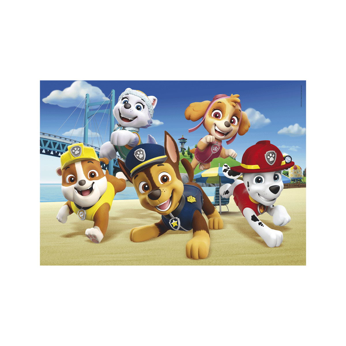 Clementoni supercolor puzzle paw patrol - 60 maxi pezzi, puzzle bambini 4 anni - CLEMENTONI