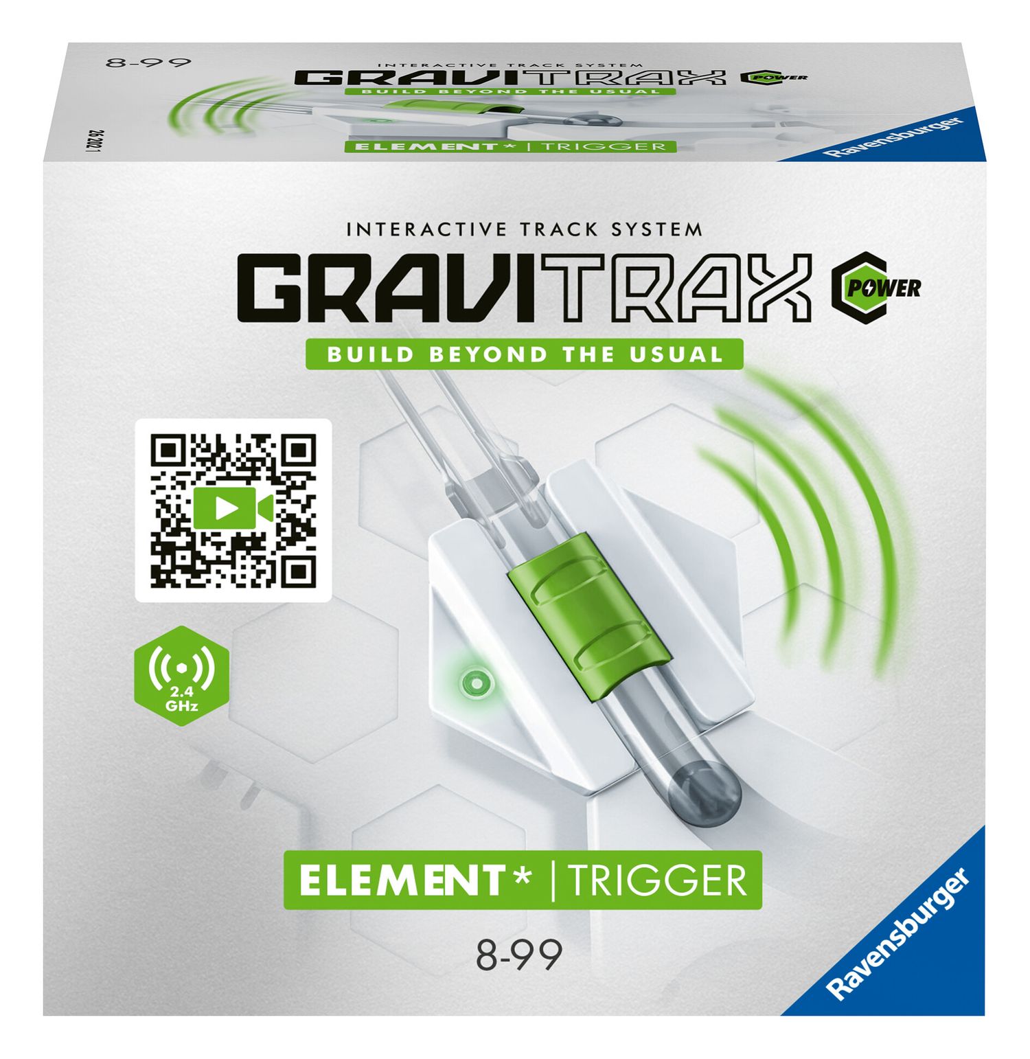 Ravensburger gravitrax power element trigger, gioco innovativo ed educativo stem, 8+ anni, estensione - GRAVITRAX