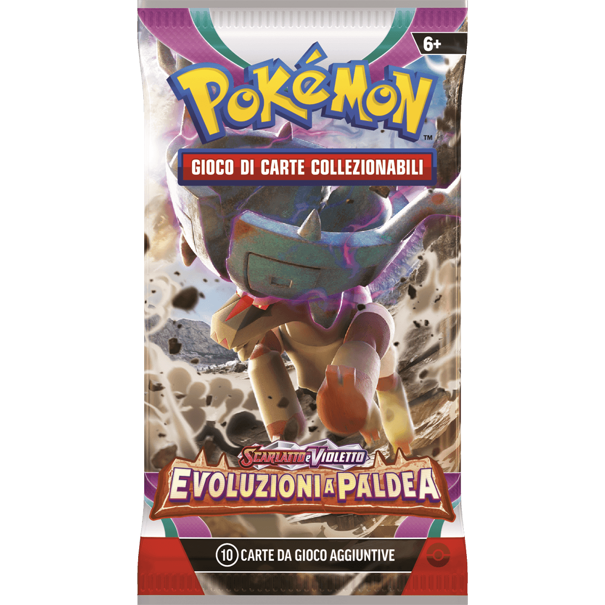 Pokemon scarlatto e violetto evoluzioni a paldea busta 10 carte - POKEMON