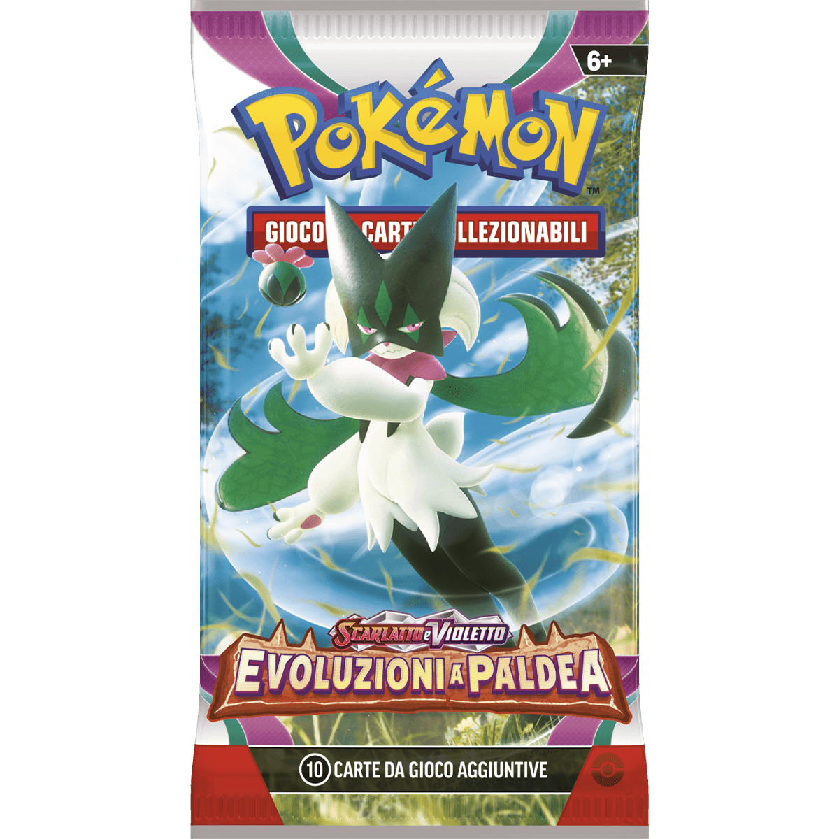 Pokemon scarlatto e violetto evoluzioni a paldea busta 10 carte - POKEMON