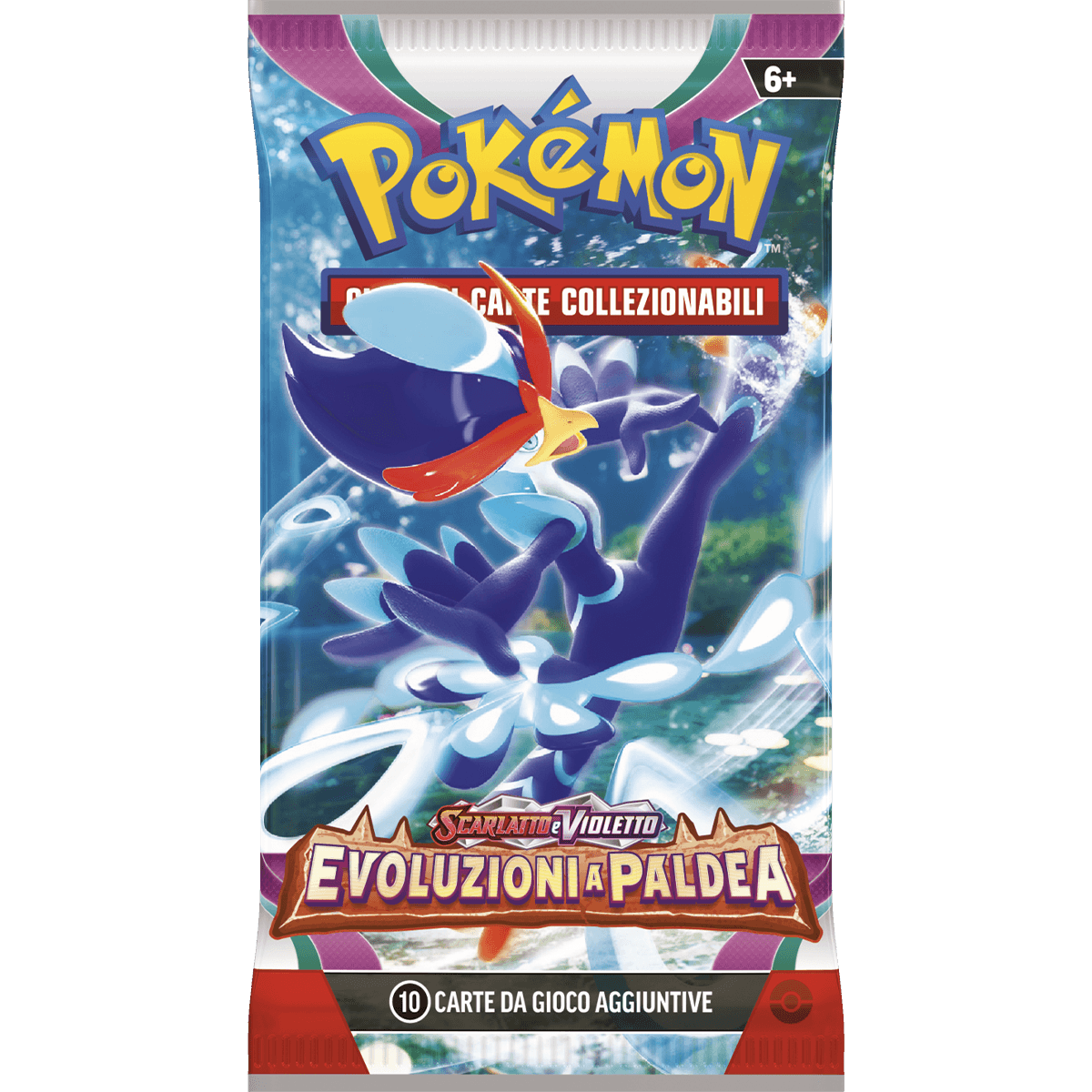 Pokemon scarlatto e violetto evoluzioni a paldea busta 10 carte - POKEMON