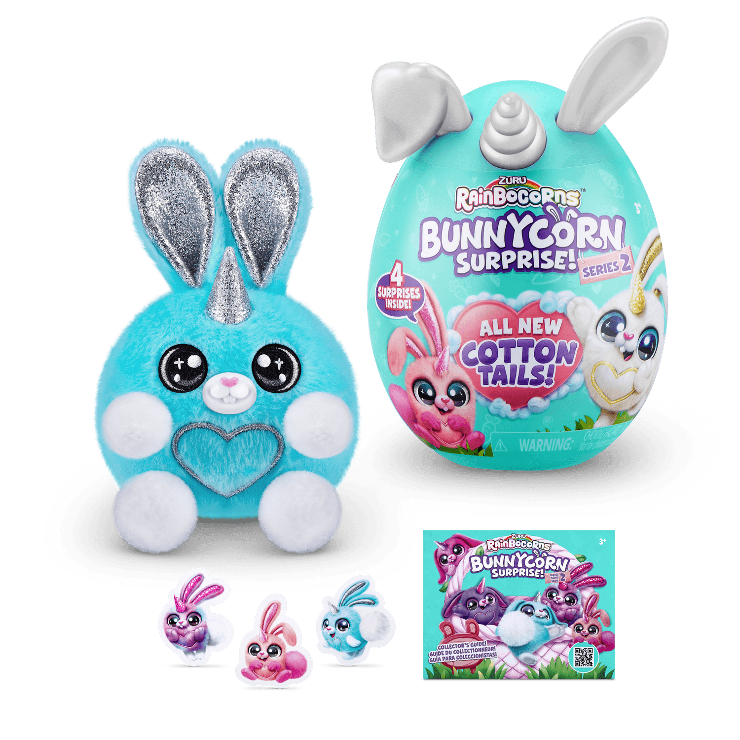 Rainbocorns bunnycorn plush mini s2 - RAINBOCORNS
