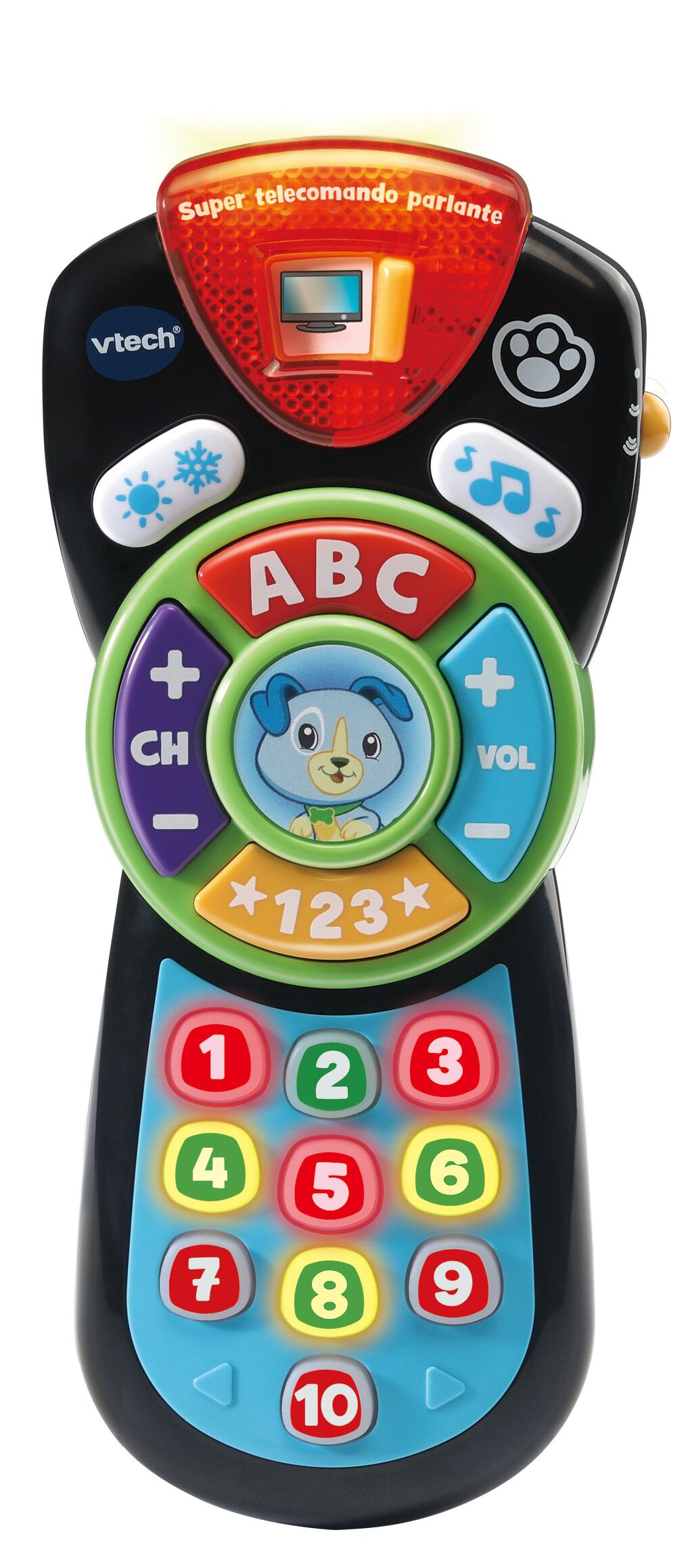 Vtech - super telecomando parlante per imitare i grandi, due modalità di gioco e più di 100 frasi, suoni e melodie! - VTECH