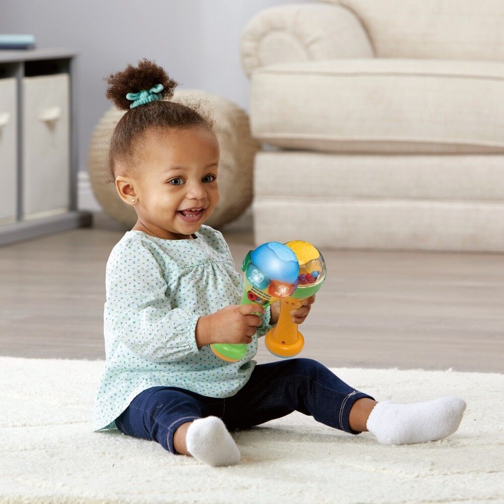 Vtech - magiche maracas luminose 100% bilingue per scoprire l’inglese con la musica! - VTECH