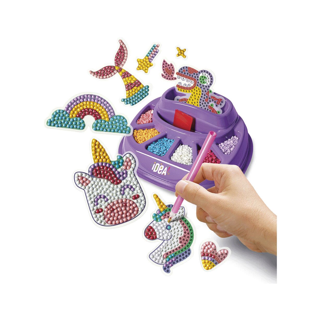 Clementoni - 18746 - idea creazioni brillanti fant - CLEMENTONI, Crea Idea