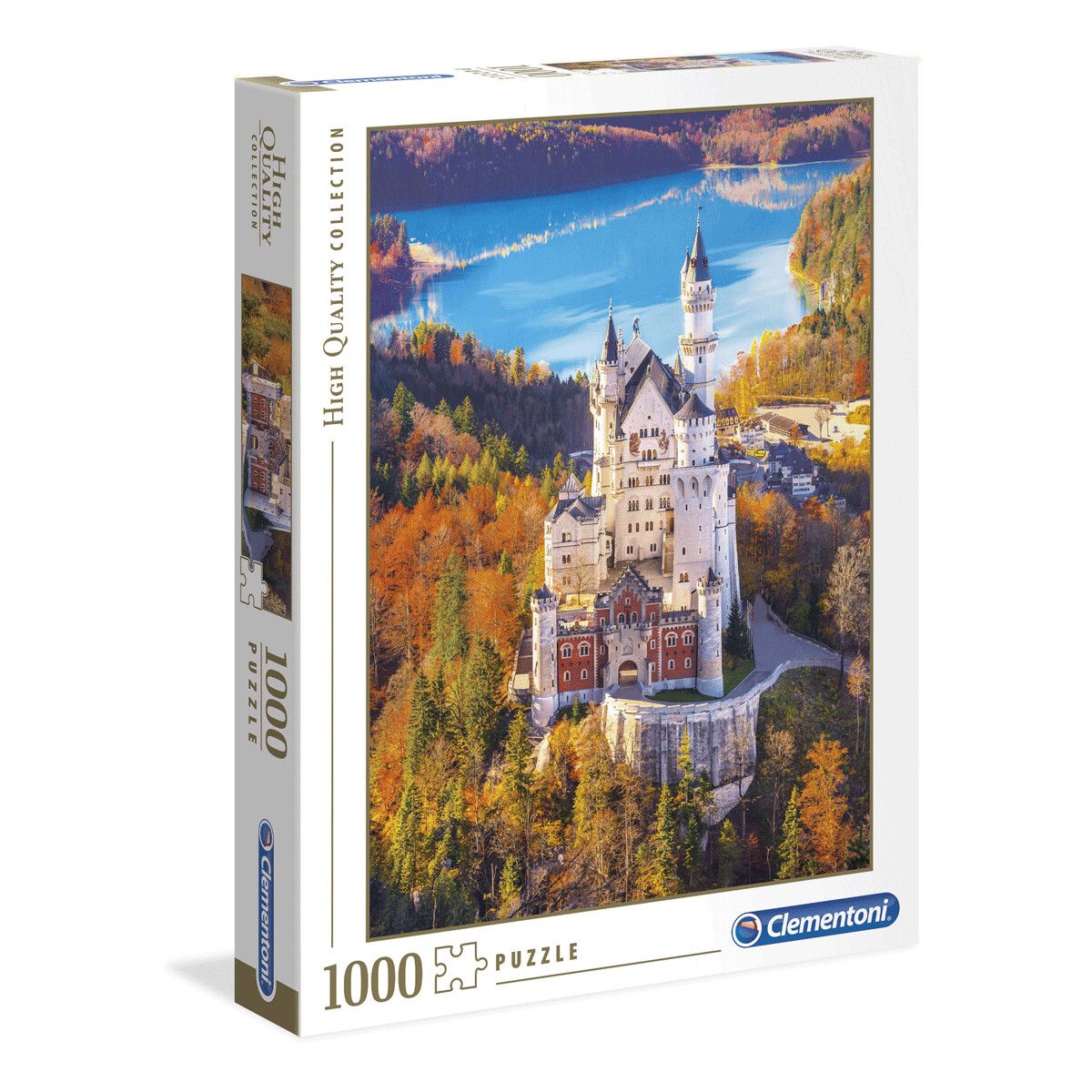 Clementoni - 39382 - puzzle 1000 hqc neuschwastein 70 x 50 cm - CLEMENTONI