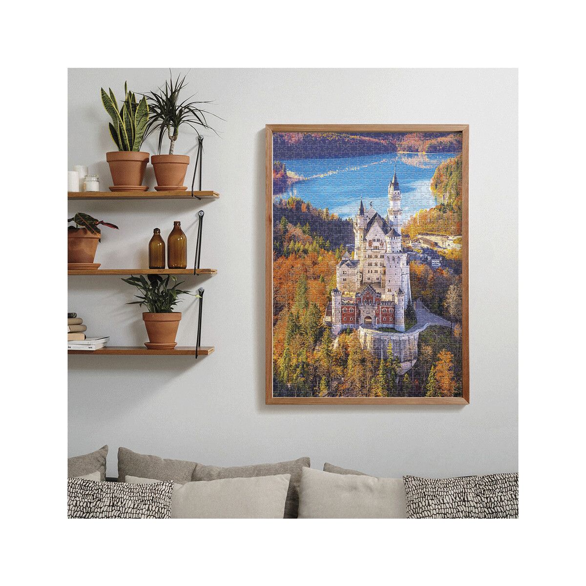 Clementoni - 39382 - puzzle 1000 hqc neuschwastein 70 x 50 cm - CLEMENTONI