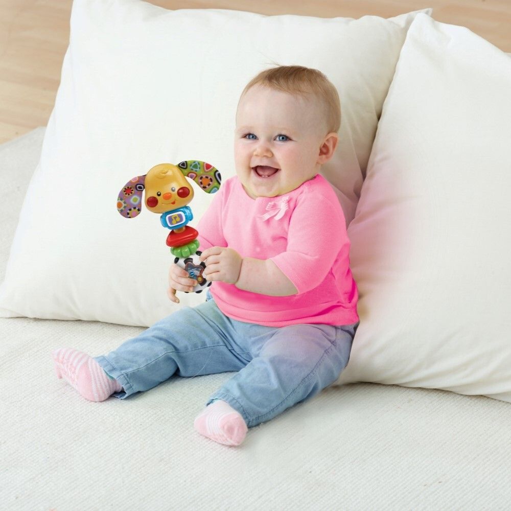 Vtech - leo, sonaglino interattivo parlante, musicale e luminoso - VTECH