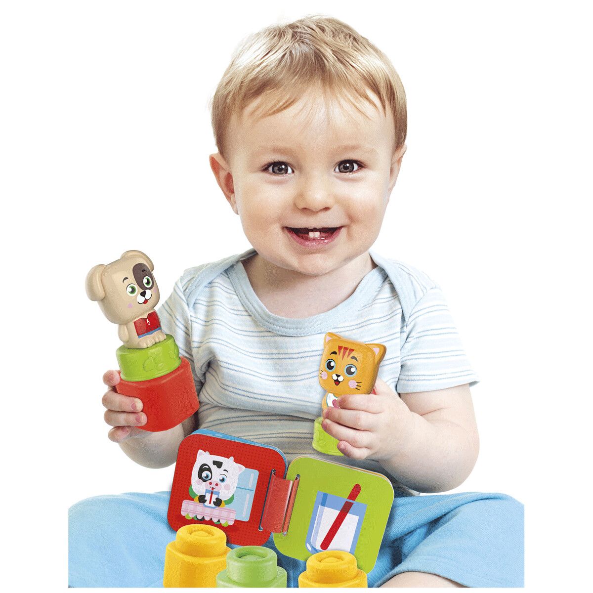 Clementoni - 17849 - clemmy libricino sweet animal book - CLEMENTONI