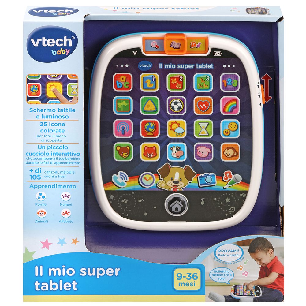 Vtech - il mio super tablet! il primo tablet tattile e luminoso per i più piccoli - VTECH