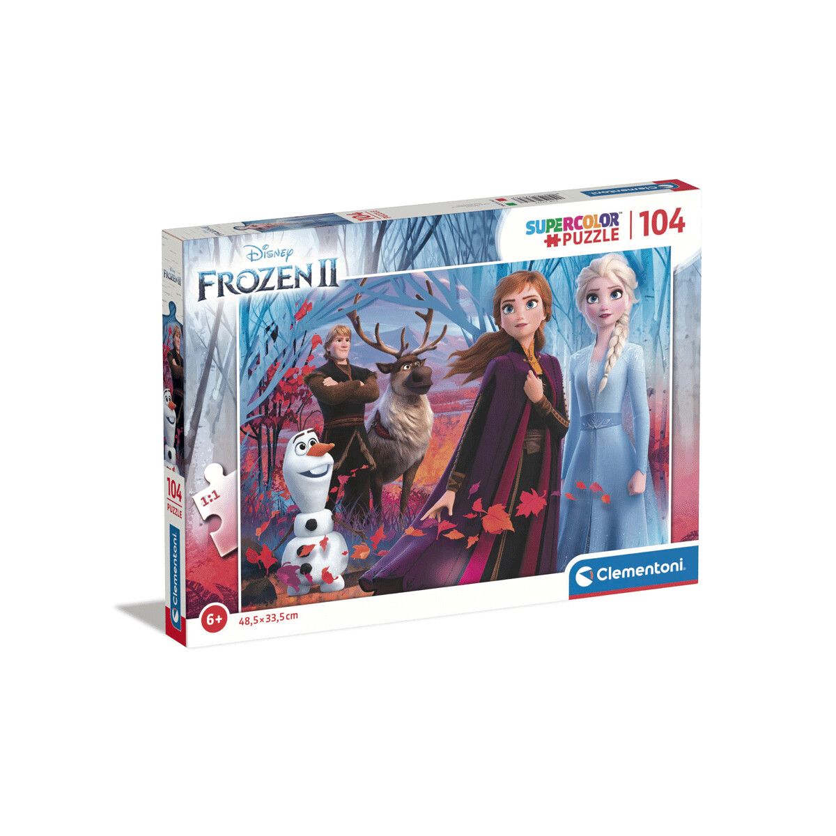 Clementoni - 27274 - puzzle 104 1 frozen 2 49 x 34 cm - CLEMENTONI, DISNEY PRINCESS