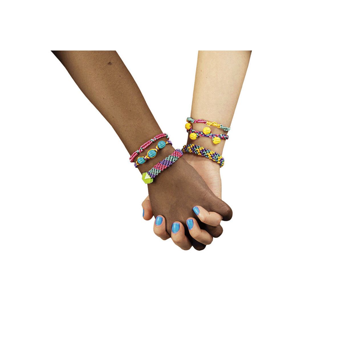 Clementoni - 18747 - crazy chic friendship braccialetti - CLEMENTONI, CRAZY CHIC