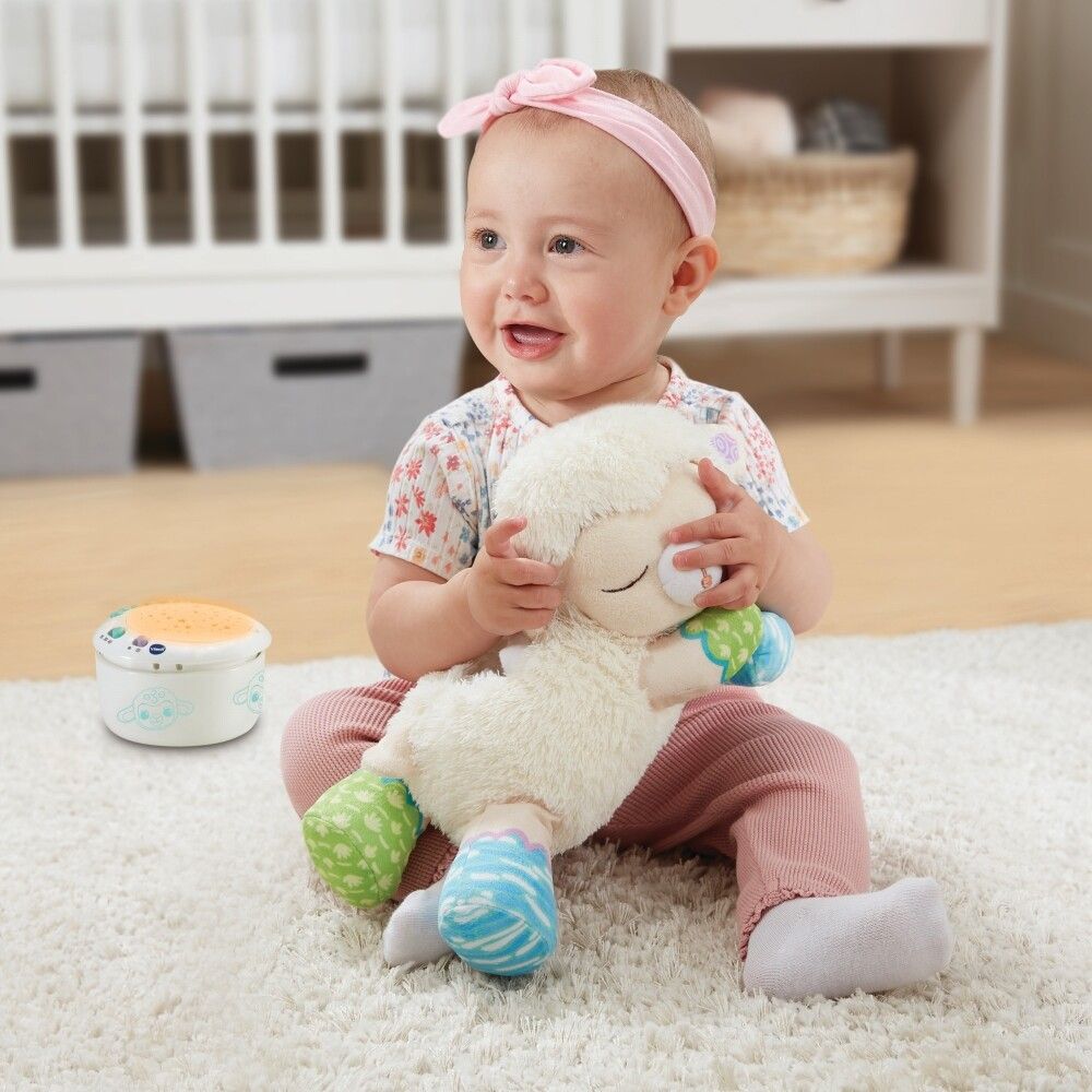 Vtech - luce, ninna nanna parlante 3 in 1, un’adorabile pecorella per illuminare le notti del tuo bambino - VTECH