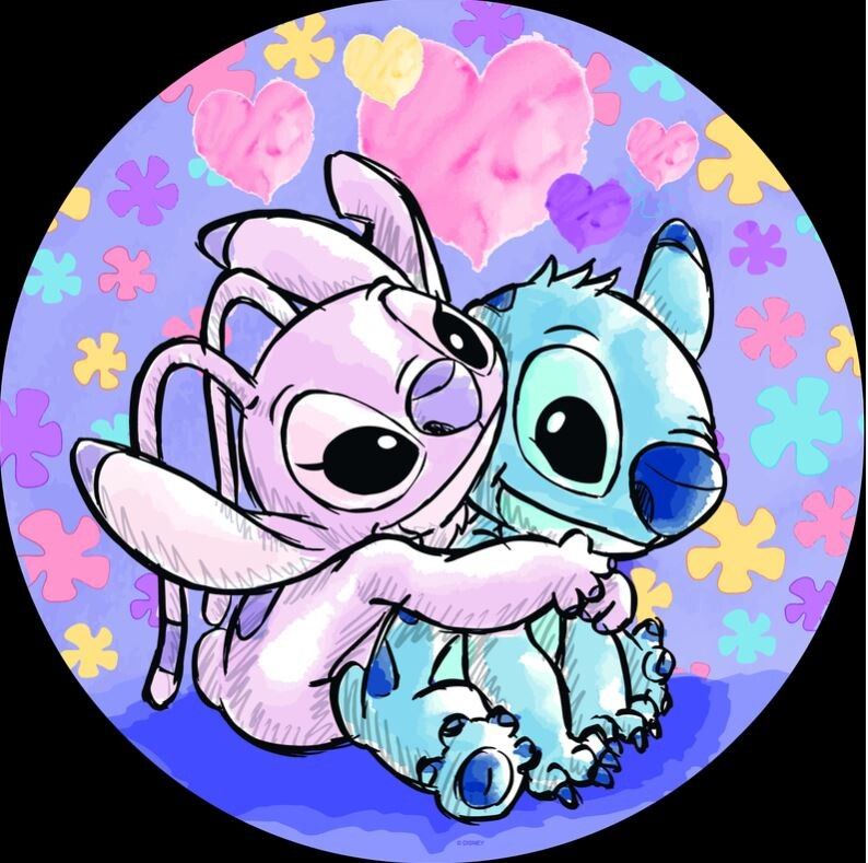 Ravensburger - puzzle rotondo stitch, round puzzle 500 pezzi, puzzle adulti - RAVENSBURGER, Disney, Disney Stitch